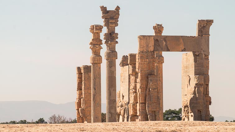 Route Iran. Persepolis