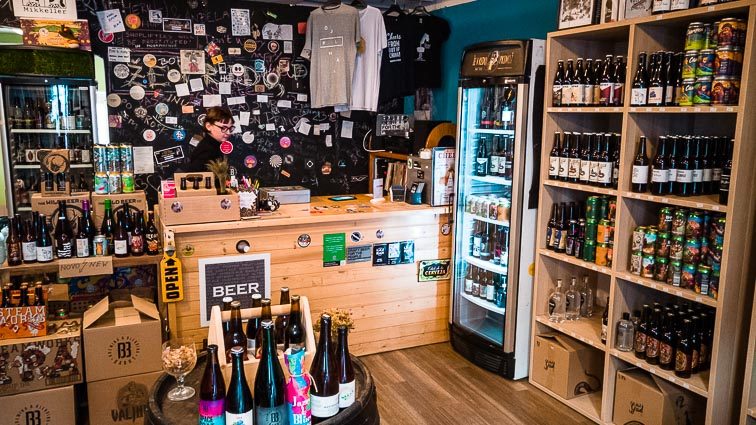 Ljubljana bezienswaardigheden: Speciaal Bier Shop Ljubljana